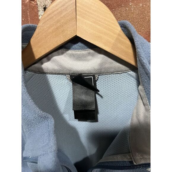 The North Face Womens Blue Full Zip Fleece Jacket size Medium - Picture 3 of 3